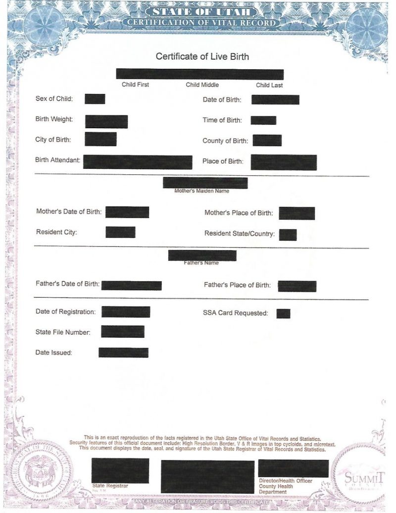 Birth Certificate Translation English To German Spanish To German